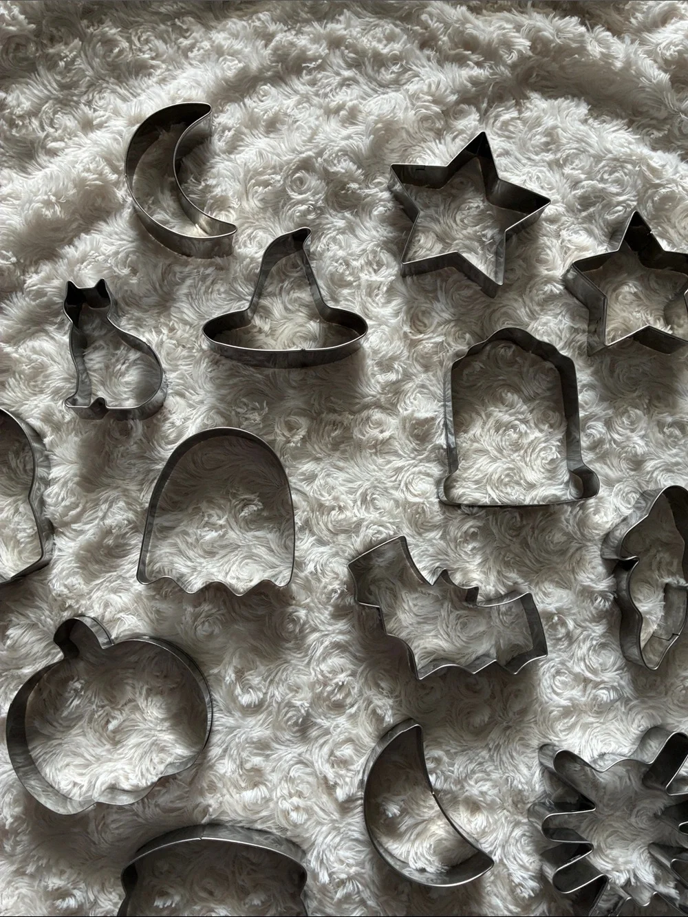 Assorted Halloween Cookie Cutters - Metal Set